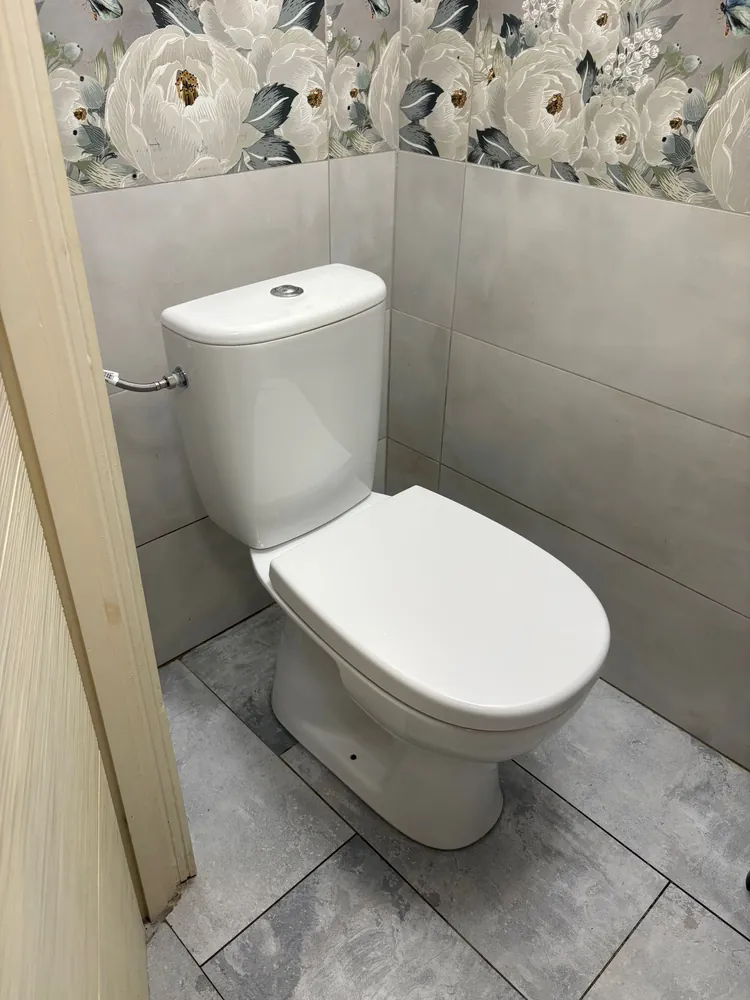 Új monoblokkos WC, kész munka